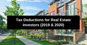 Tax Deductions for Real Estate Investors